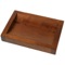 Rectangular Soap Dish in Brown or White